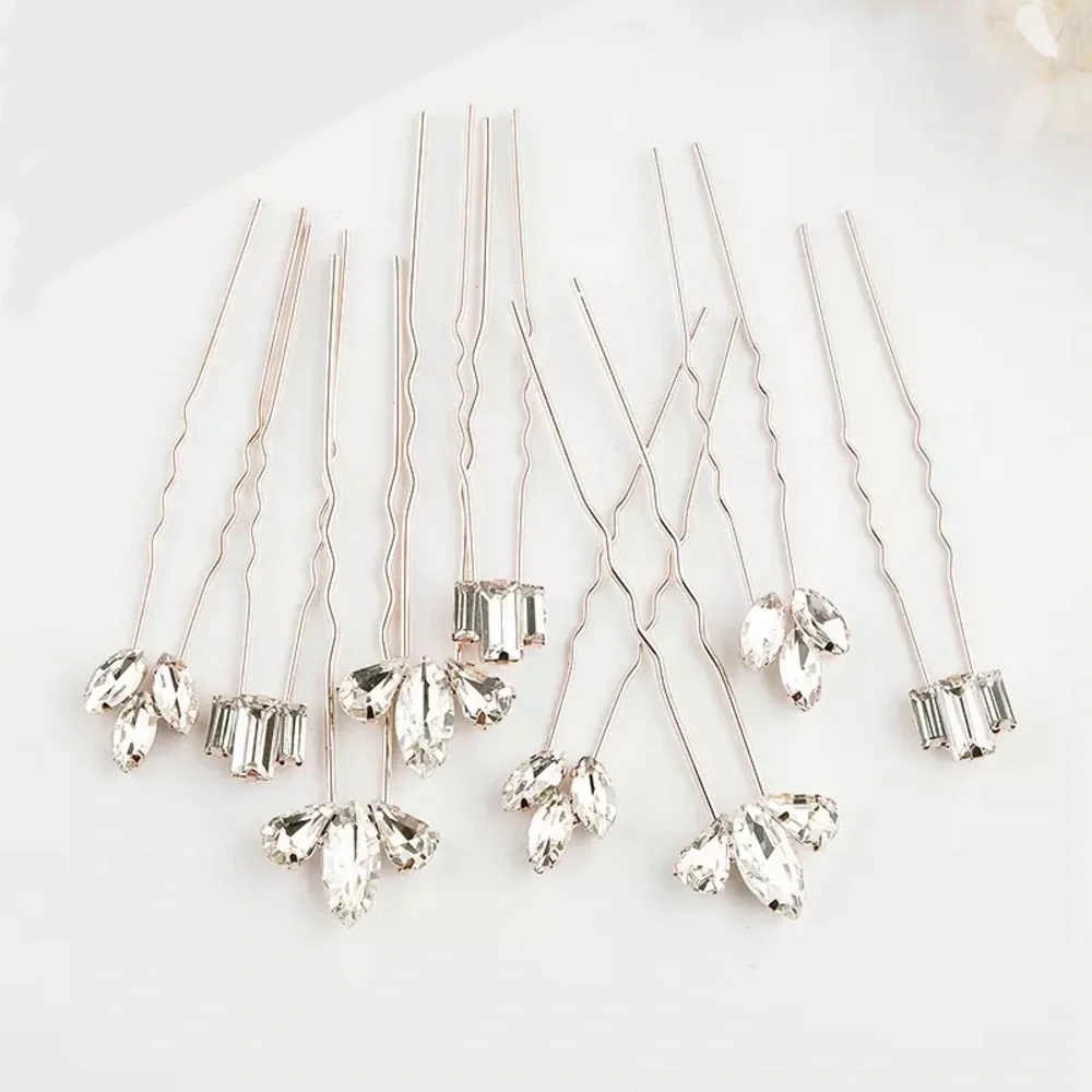 Art Deco Gold Updo Wedding Bridal Hair Pins Kit